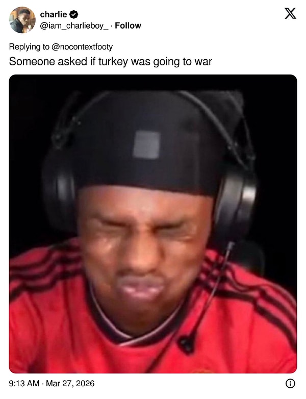 Birisi Türkiye'nin savaşa girip girmeyeceğini sordu.