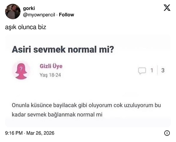 Yanıtlar da şöyle;