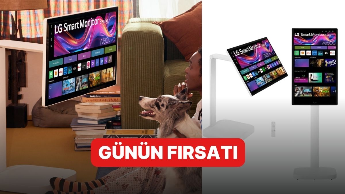 Günün Fırsatı: Evin Her Köşesine Taşıyabileceğiniz Taşınabilir Akıllı Ekran İndirimde!