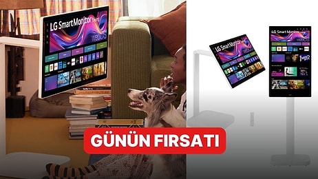 Günün Fırsatı: Evin Her Köşesine Taşıyabileceğiniz Taşınabilir Akıllı Ekran İndirimde!