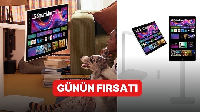 Günün Fırsatı: Evin Her Köşesine Taşıyabileceğiniz Taşınabilir Akıllı Ekran İndirimde!