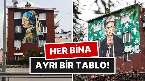 Burası Türkiye: Boyanan Binalar Mahalleyi Sanat Galerisine Çevirdi