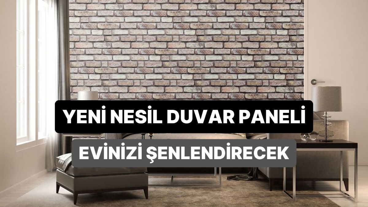 Boya Badana Derdini Rafa Kaldıran Yeni Nesil Duvar Paneli Trendiyle Tanışın
