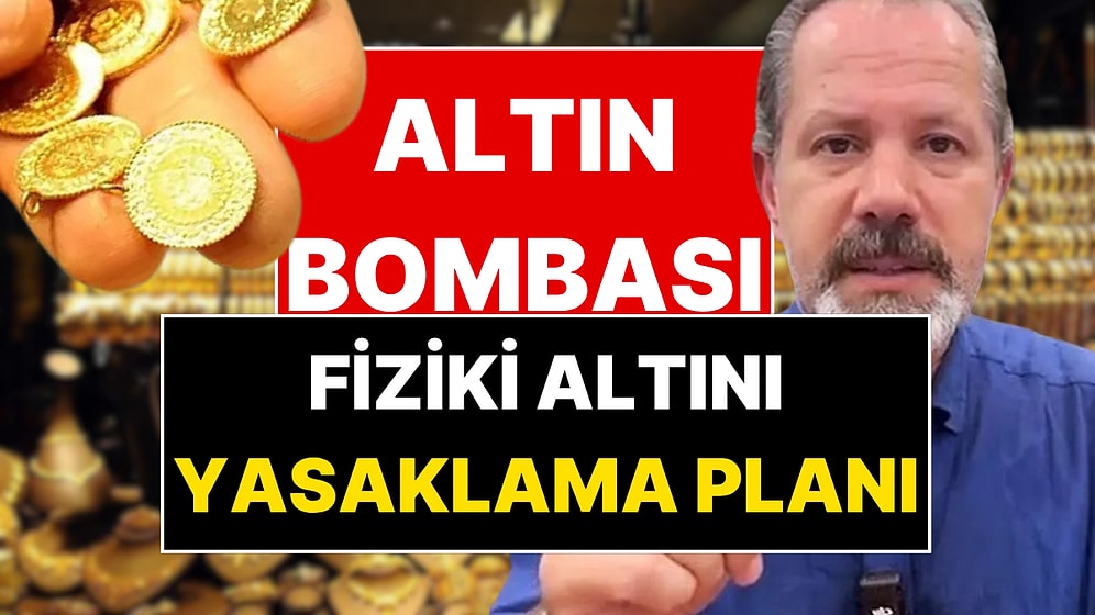 İslam Memiş Altın Bombasını Patlattı: “Fiziki Altını Yasaklayacaklar”