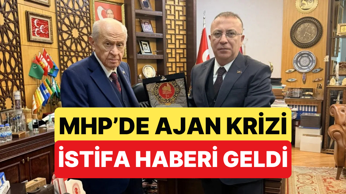 MHP'de "Ajan" Krizi İstifa Getirdi: İzzet Ulvi Yönter İstifa Etti