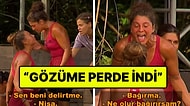 Survivor'da Büyük Kavga: Seren Ay, Nisanur'a Saldırdı, Fiziksel Temas Var!