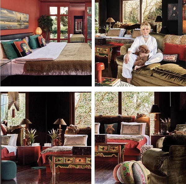 Semiramis Pekkan bu kez de eviyle gündemde! Paylaşılan karelerde Pekkan’ın evinin dekorasyonu dikkat çekti.