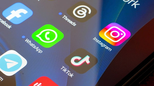 Instagram zirvede yer alıyor.