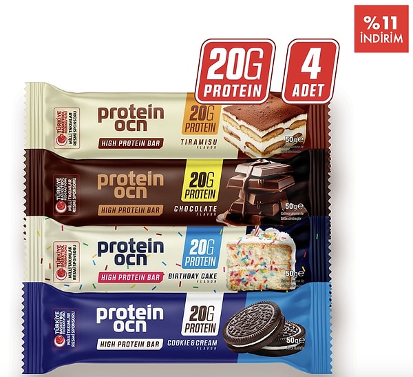 6. Tatlı krizlerine proteinli çözüm: Protein Bar Karma Kutu!