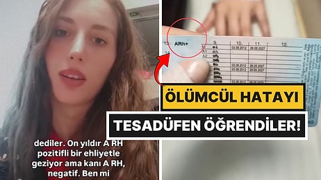 Ameliyata Girerken Öğrendi: 10 Yıldır Ehliyetinde Yazan Kan Grubu Yanlışmış!