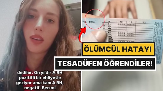 Ameliyata Girerken Öğrendi: 10 Yıldır Ehliyetinde Yazan Kan Grubu Yanlışmış!