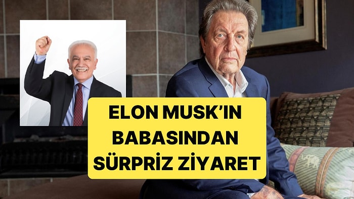 Elon Musk'ın Babası Errol Musk, Doğu Perinçek ile Bir Araya Geldi