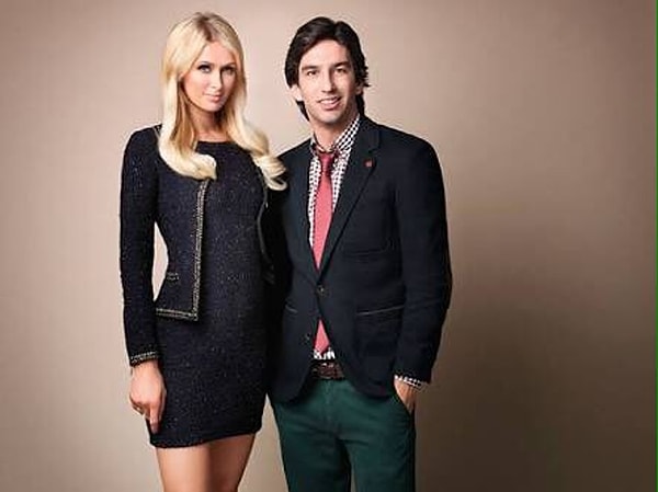 Gördükleriniz Paris Hilton ve Arda Turan'dan başkası değil.