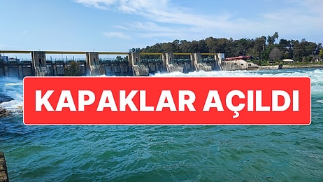 Adana’da Seyhan Barajı Dolunca Kapaklar Açıldı: Kozan Barajı’nda da Su Seviyesi Sevindirdi