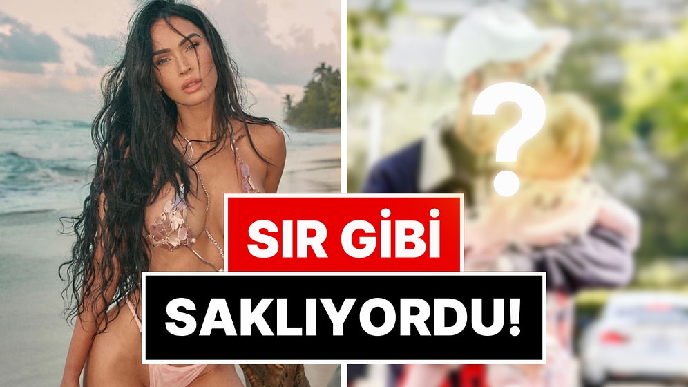 Megan Fox'un Sır Gibi Sakladığı Minik Kızının Yüzü İlk Kez Gözüktü!