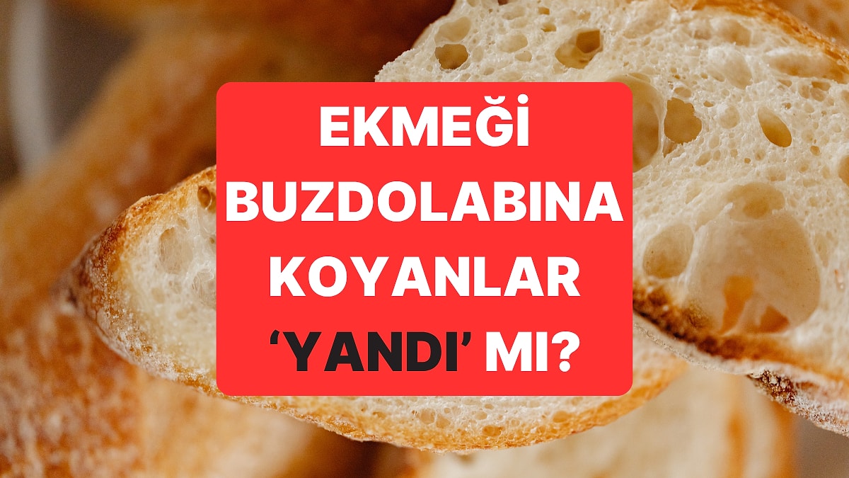 Ekmek Buzdolabına Konur mu?