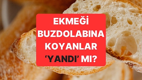 Ekmek Buzdolabına Konur mu?