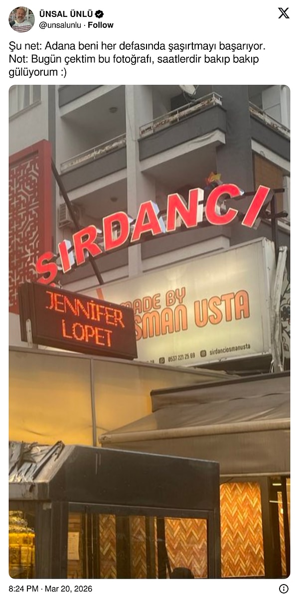 Şaşırtmakta sınır yok...