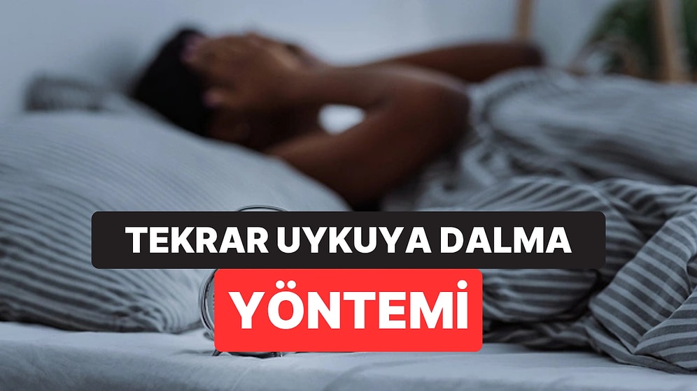 Gece Yarısı Uyandıktan Sonra Hızlıca Uykuya Dalmanın 3 Yolu