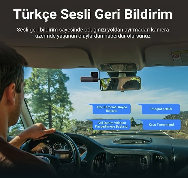 Yollarda gözünüz arkada kalmasın: Kawa D5 2K Araç Kamerası!