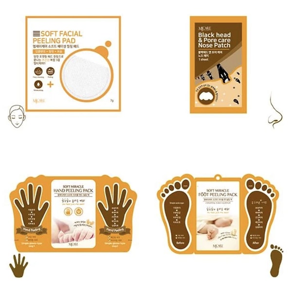 Tepeden tırnağa yenilenin: MJCARE Peeling Set 4'lü!