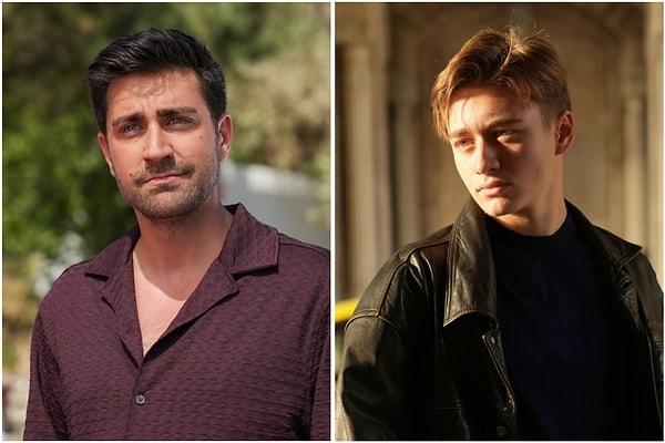 Dizide Çağlar Ertuğrul’un gençliği için Ali Talha Gürbüz rol aldı.