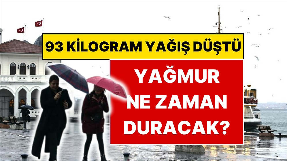 AKOM’dan İstanbul’da Aralıksız Devam Eden Yağışlarla İlgili Açıklama