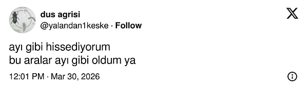 Ancak bizdeki hisler biraz daha derindi.