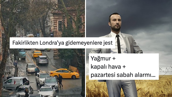 Gökyüzünün Çeşmesi Açık Kalmışçasına Yağan Yağmurdan Goygoy Çıkaranlar
