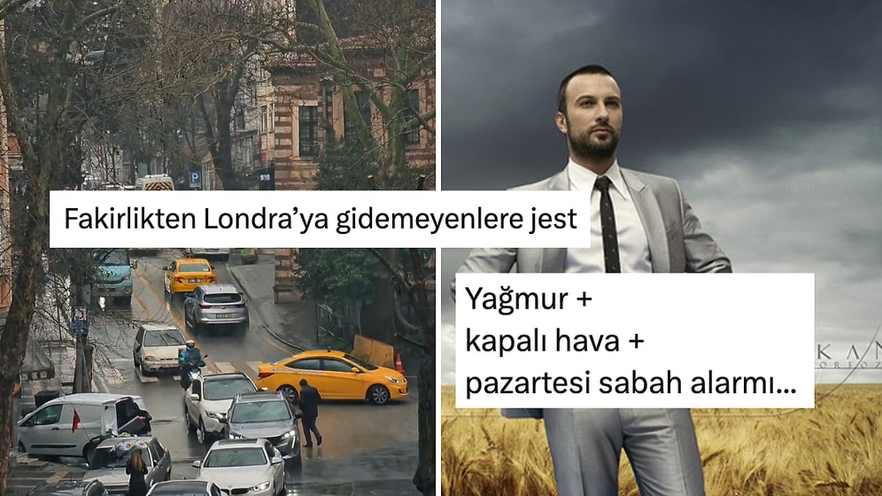 Gökyüzünün Çeşmesi Açık Kalmışçasına Yağan Yağmurdan Goygoy Çıkaranlar