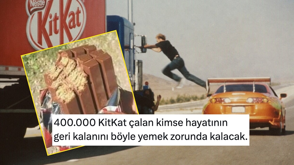 Nestle 12 Ton KitKat Çikolatası Hırsızlığını X'te Paylaşınca Dünyada Gündem Oldu