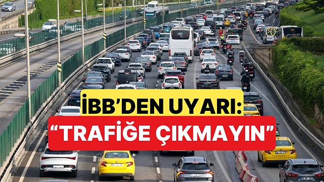 İstanbul Büyükşehir Belediyesi'nden Yağmur Uyarısı: "Trafiğe Çıkmayın"