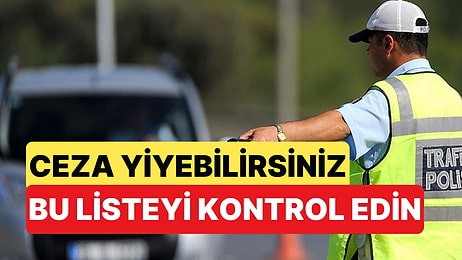 Trafikte Ceza Yememek İçin Bu Listeyi Kontrol Edin: Aracınızda Neler Bulunması Gerekiyor?