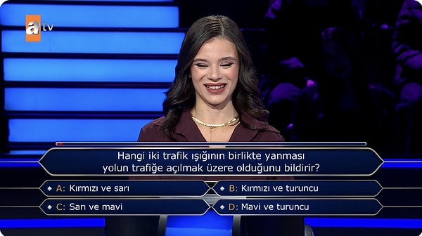 Kim Milyoner Olmak İster'in 30 Mart Pazartesi günü yayınlanan bölümünde ilginç bir an yaşandı.