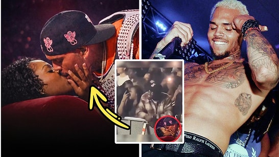 Chris Brown Kisses Married Fan in Front of Her Husband