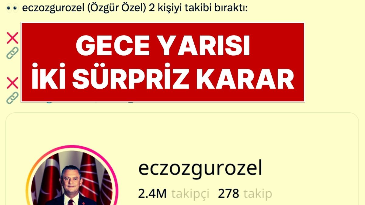CHP’de Kritik Dava Öncesi İpler Gerildi: Özgür Özel'den Kemal Kılıçdaroğlu ve Canan Kaftancıoğlu Hamlesi