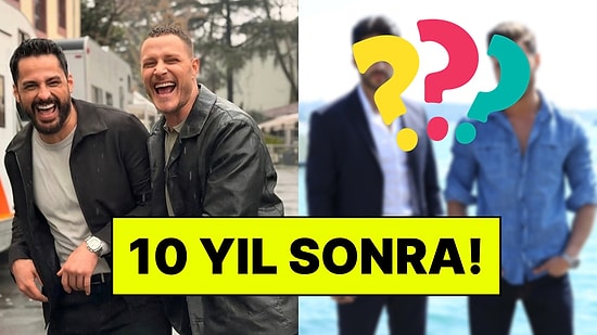 Yeraltı Oyuncuları Ekin Mert Daymaz ve Burak Çelik 10 Yıl İçerisindeki Değişimleriyle Dikkat Çekti