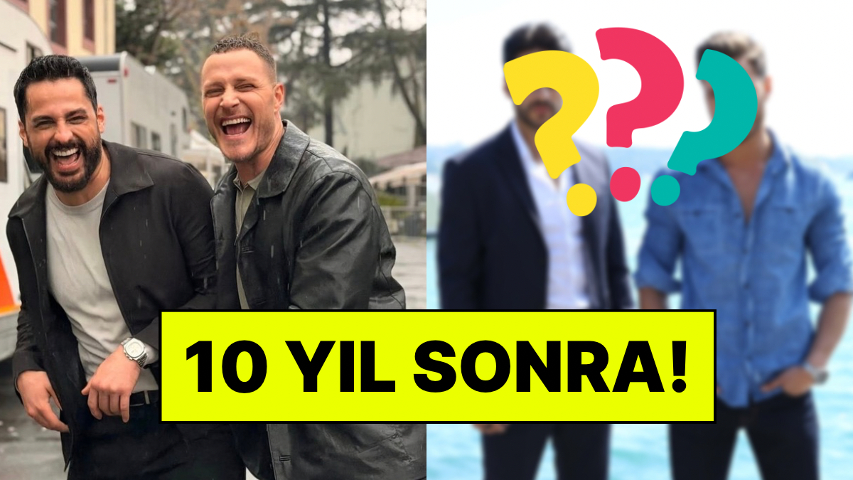 Yeraltı Oyuncuları Ekin Mert Daymaz ve Burak Çelik 10 Yıl İçerisindeki Değişimleriyle Dikkat Çekti