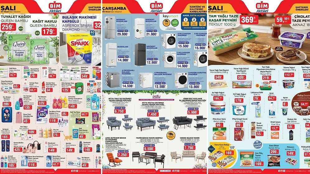 7 Nisan 2026 BİM Aktüel Haftanın Önerileri Kataloğu