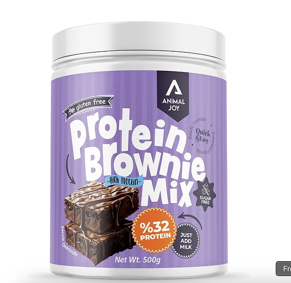Tatlı Krizlerine Sağlıklı Dokunuş: Protein Brownie Mix!