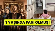 Muhteşem Yüzyıl Başlayınca Koşarak Salona Gelen Bebek Gündem Oldu
