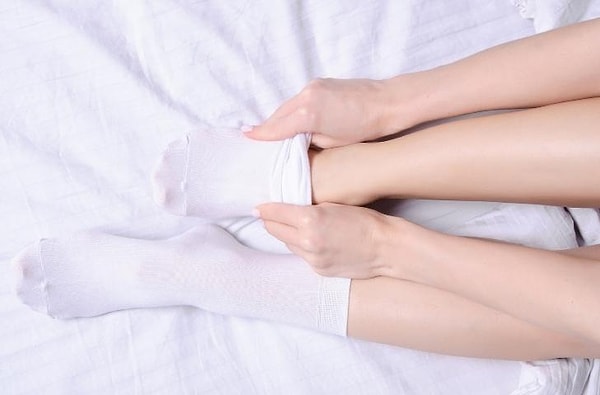 2. Çorap izi olmaması.