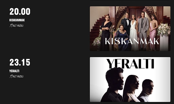 31 Mart Salı NOW Yayın Akışı: