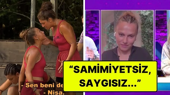 Survivor'dan Elenen Nisanur, Kavga Ettiği Seren Ay Hakkında Konuştu