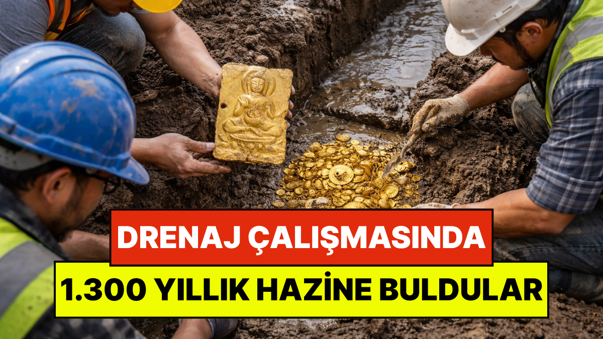 Drenaj Çalışması Sırasında Kazara 1.300 Yıllık Hazine Buldular
