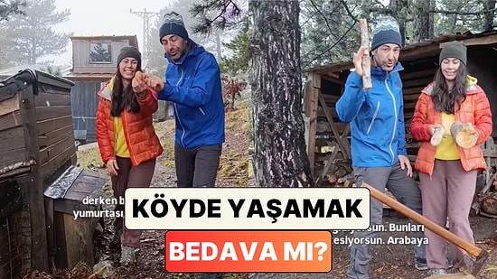 Köyde Yaşayan Bir Çift Paylaştı: Köyde Günlük Yaşam Gerçekten Bedava mı?