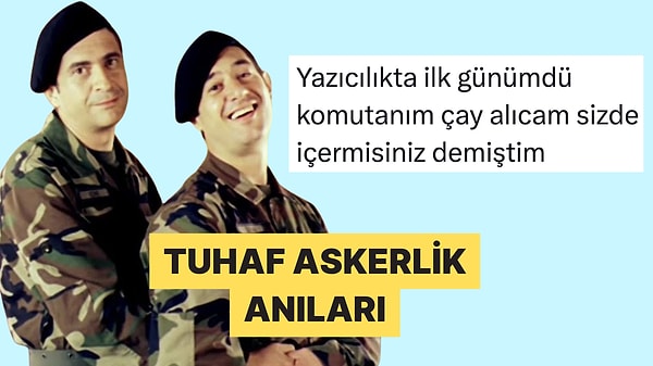 Komik Askerlik Anılarını Paylaşan Kişiler
