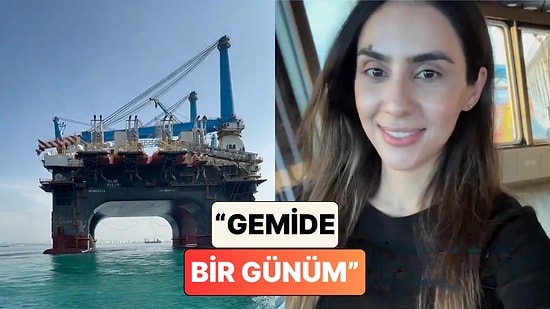 Kaptan Neslihan Müfreze Paylaştı: "Kim Çalışıyor Böyle Yerlerde Denilen Gemide Bir Günüm"