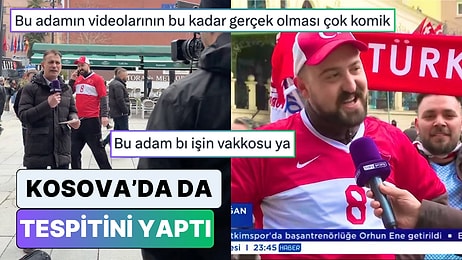 Milli Maç İçin Kosova'ya Giden Oğuzhan Alpdoğan Orada da Video Fırsatını Kaçırmadı