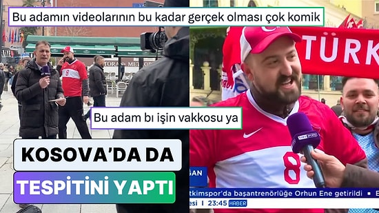 Milli Maç İçin Kosova'ya Giden Oğuzhan Alpdoğan Orada da Video Fırsatını Kaçırmadı